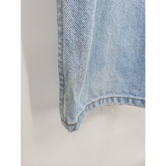 LL Bean Men's Light Wash Distressed Jeans Straight Leg 38 29 - Picture 10 of 15